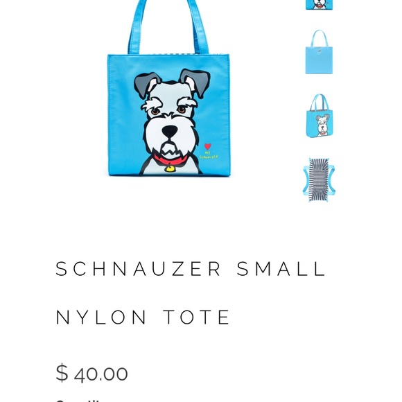 Marc Tetro Schnauzer Backpack and Lunch Tote Set - Picture 4 of 4